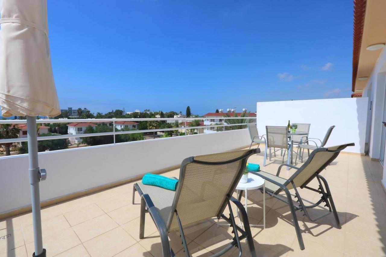 Nissi 3 Amazing Sea View Apartment Ayia Napa Exterior foto